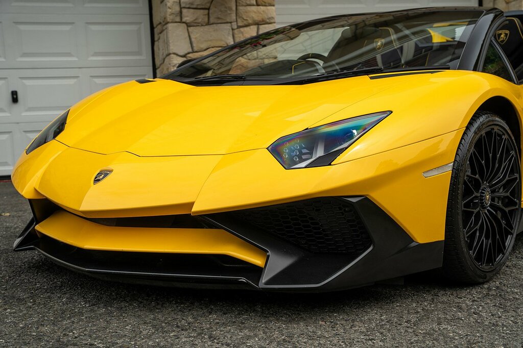 Lamborghini Aventador Sv Lp750-4 6.5 Blue #44