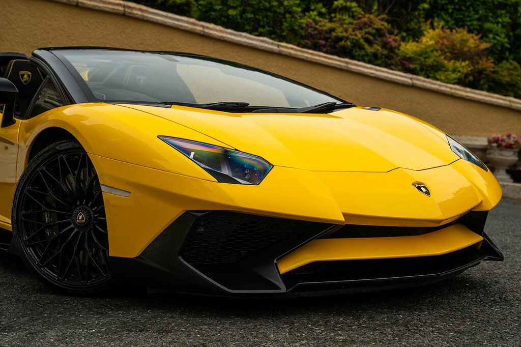 Lamborghini Aventador Sv Lp750-4 6.5 Blue #28