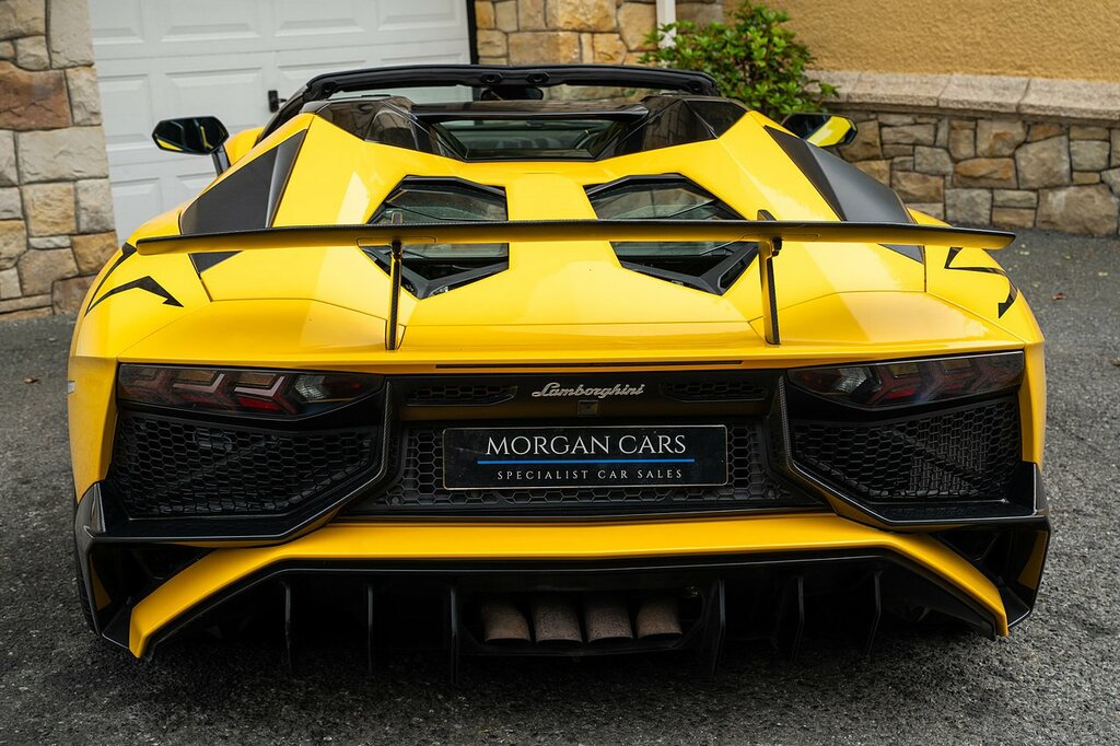 Lamborghini Aventador Sv Lp750-4 6.5 Blue #17