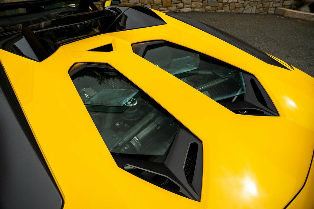 Lamborghini Aventador Sv Lp750-4 6.5 Blue #26