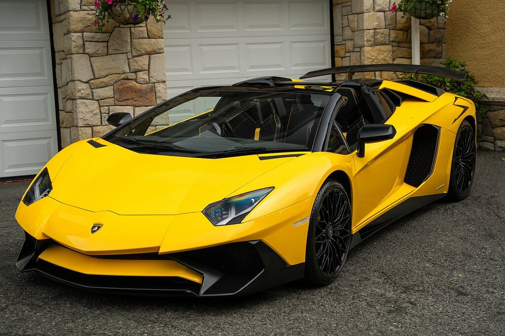 Lamborghini Aventador Sv Lp750-4 6.5 Blue #46