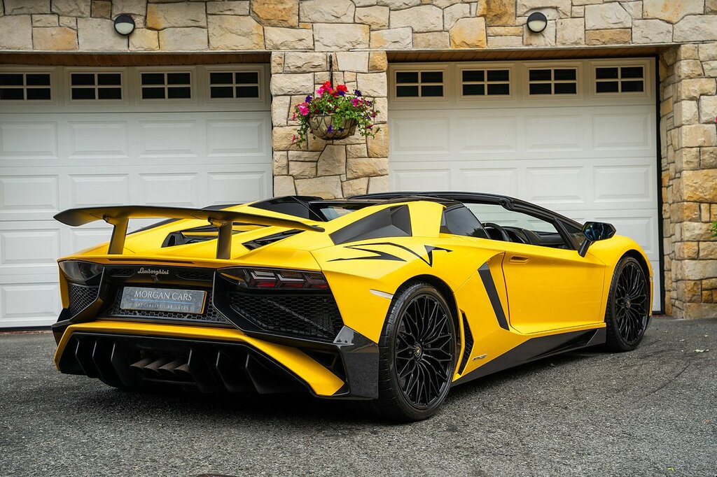Lamborghini Aventador Sv Lp750-4 6.5 Blue #22