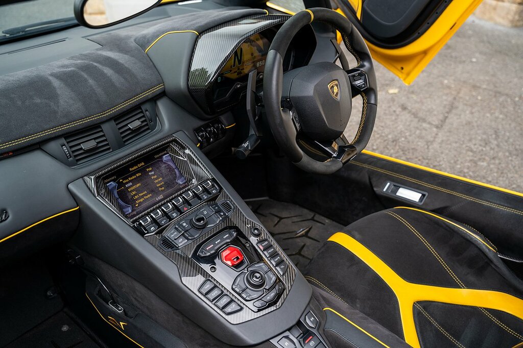 Lamborghini Aventador Sv Lp750-4 6.5 Blue #67