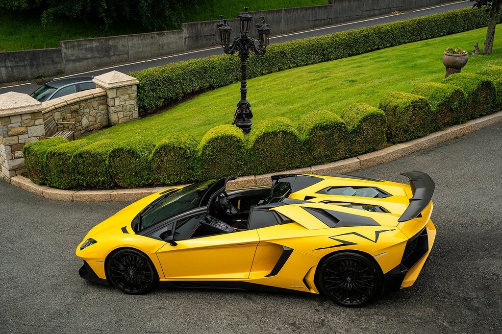 Lamborghini Aventador Sv Lp750-4 6.5 Blue #93