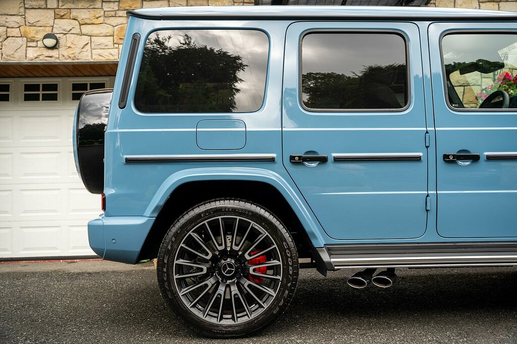 Mercedes-Benz G Class 4.0 G63 V8 Biturbo Mhev Amg Manufaktur Edition Suv Blue #6