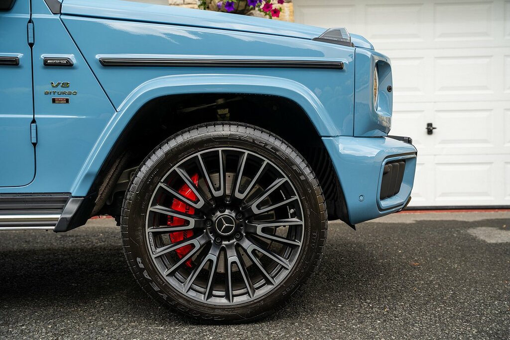Mercedes-Benz G Class 4.0 G63 V8 Biturbo Mhev Amg Manufaktur Edition Suv Blue #4