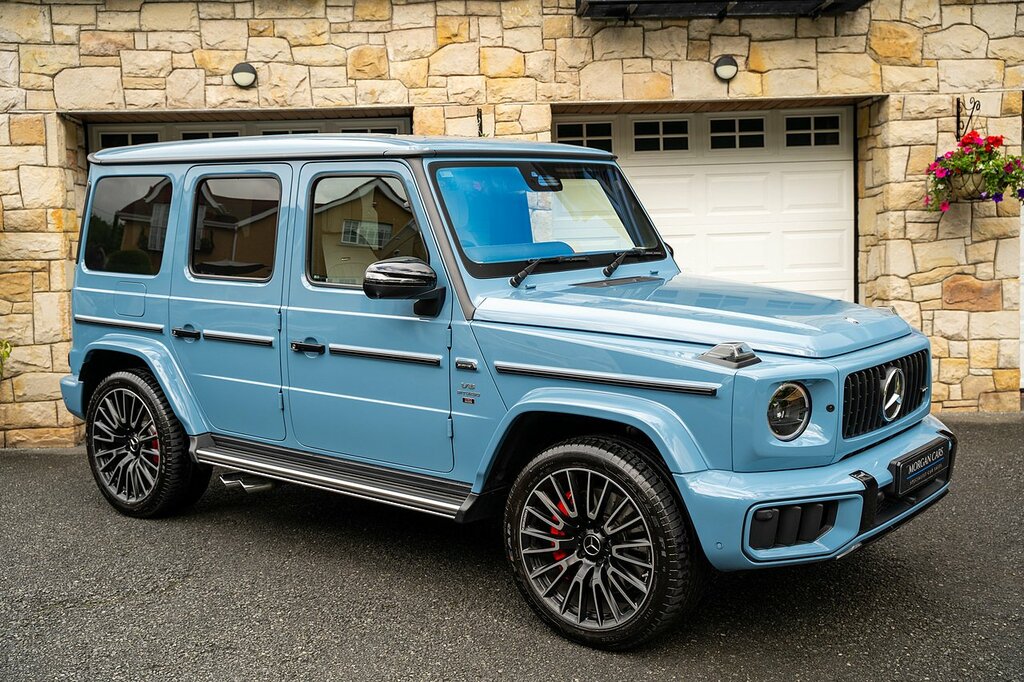 Mercedes-Benz G Class 4.0 G63 V8 Biturbo Mhev Amg Manufaktur Edition Suv Blue #2