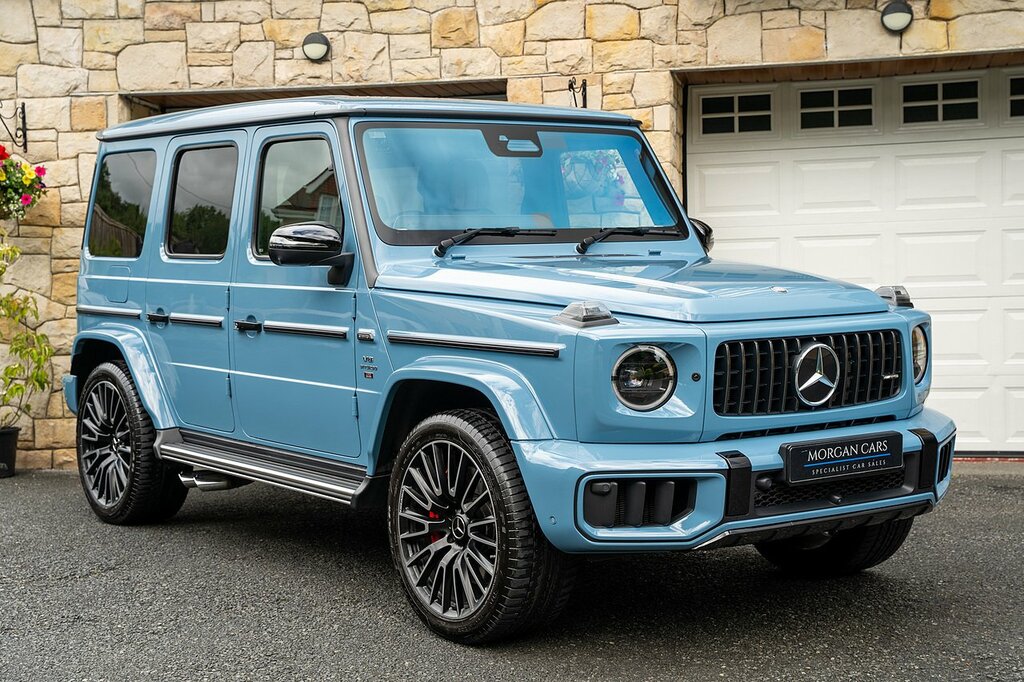 Mercedes-Benz G Class 4.0 G63 V8 Biturbo Mhev Amg Manufaktur Edition Suv Blue