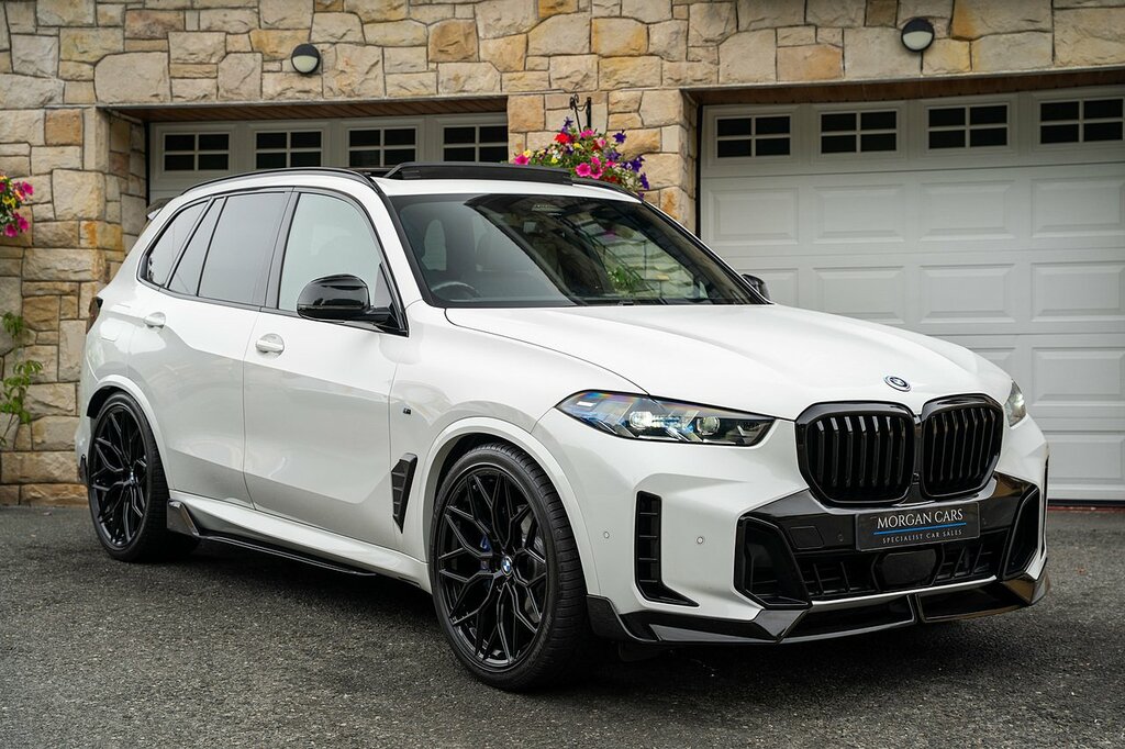 BMW X5 3.0 40D Mht M Sport Suv Hybrid Steptron White