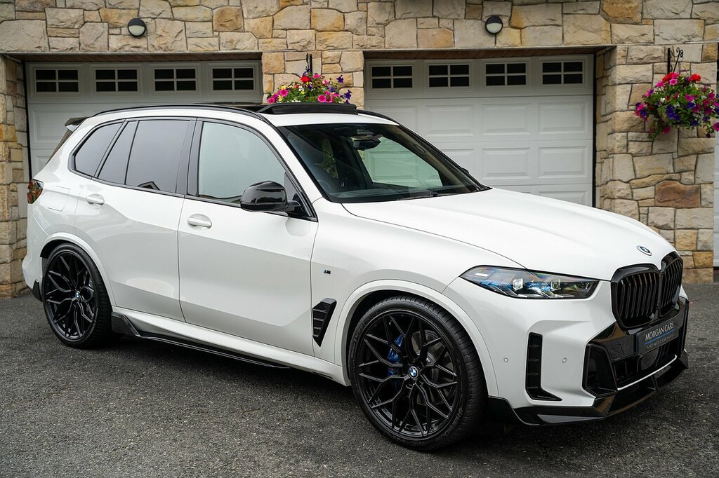 BMW X5 3.0 40D Mht M Sport Suv Hybrid Steptron White #2