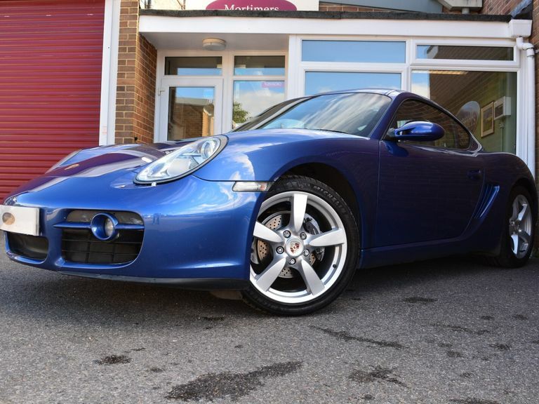 Porsche Cayman 2.7 Manual Blue #3