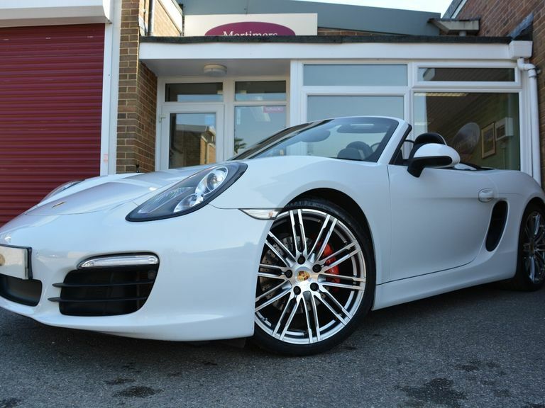 Porsche Boxster 3.4 S 981 Pdk White #3