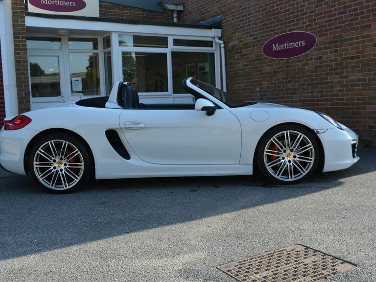Porsche Boxster 3.4 S 981 Pdk White #5