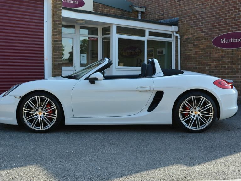 Porsche Boxster 3.4 S 981 Pdk White #6