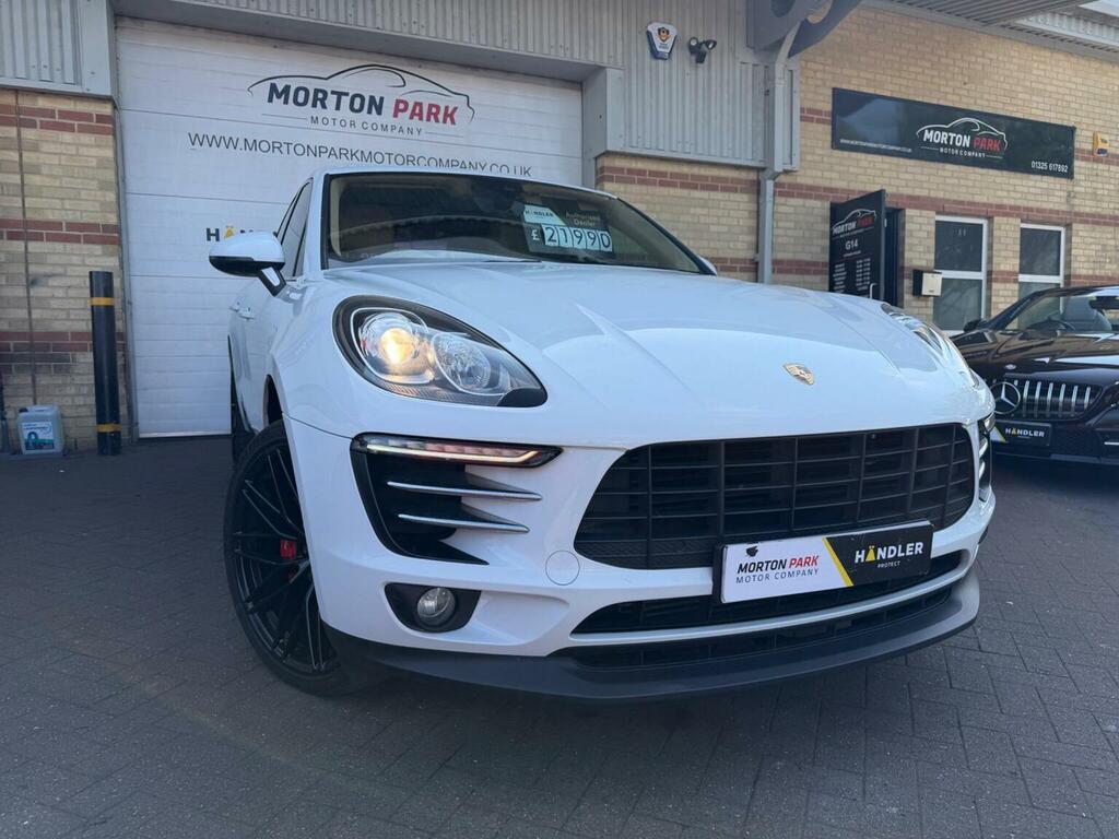 Porsche Macan Suv 3.0 Td V6 S Pdk 4Wd Euro 6 Ss 201565 White