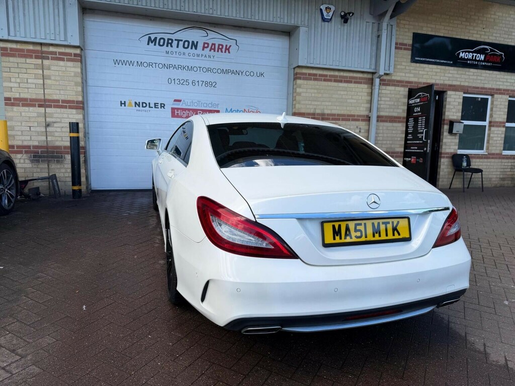 Mercedes-Benz CLS Saloon 2.1 Cls220 Bluetec Amg Line Coupe G-tronic MA51MTK White #5