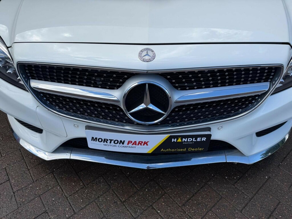 Mercedes-Benz CLS Saloon 2.1 Cls220 Bluetec Amg Line Coupe G-tronic MA51MTK White #4