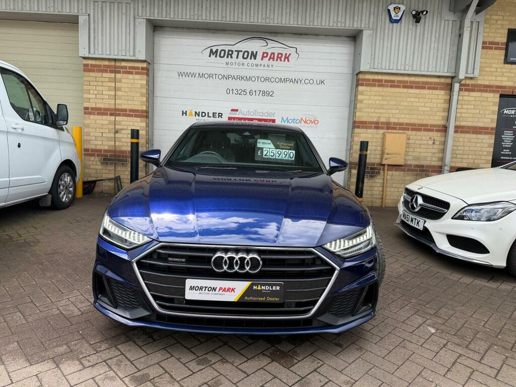 Audi A7 Hatchback 3.0 Tdi V6 50 S Line Sportback Tiptronic Blue #2