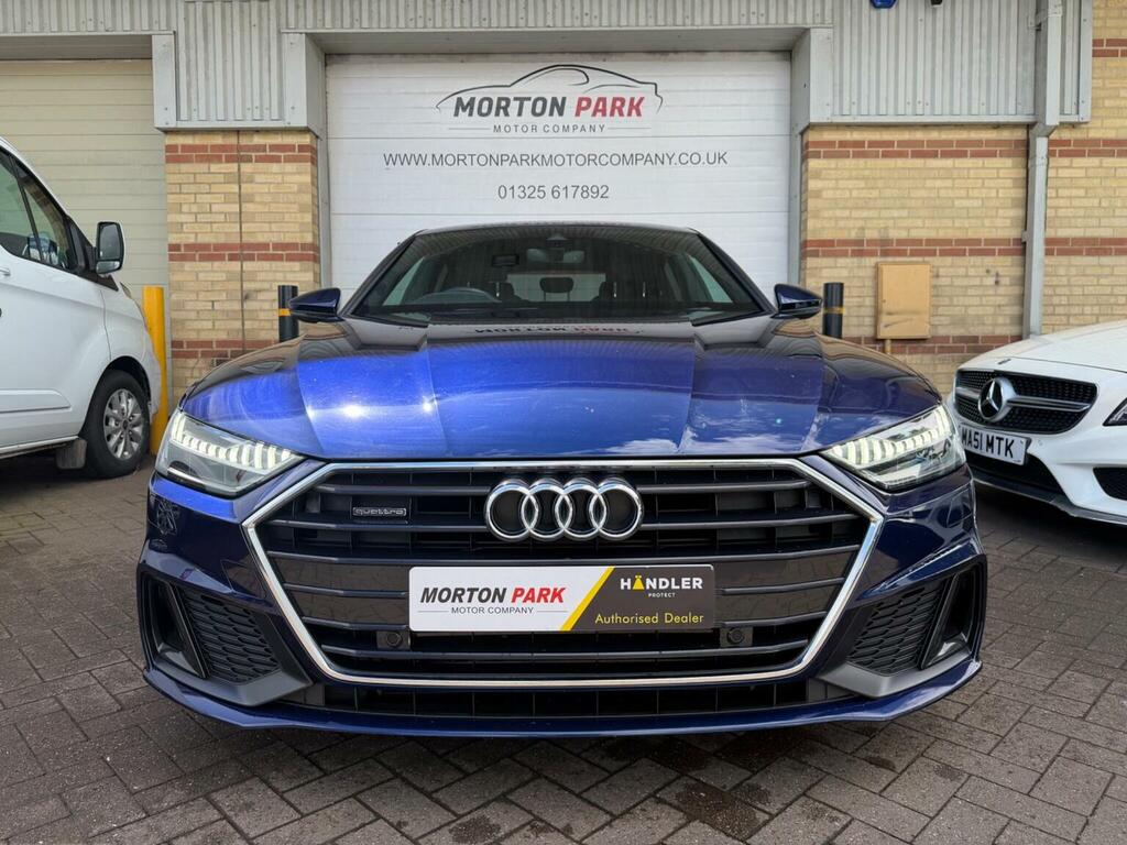 Audi A7 Hatchback 3.0 Tdi V6 50 S Line Sportback Tiptronic Blue #6
