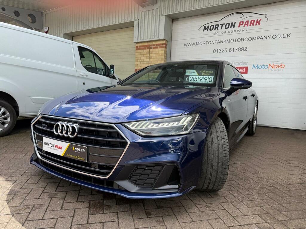 Audi A7 Hatchback 3.0 Tdi V6 50 S Line Sportback Tiptronic Blue #3