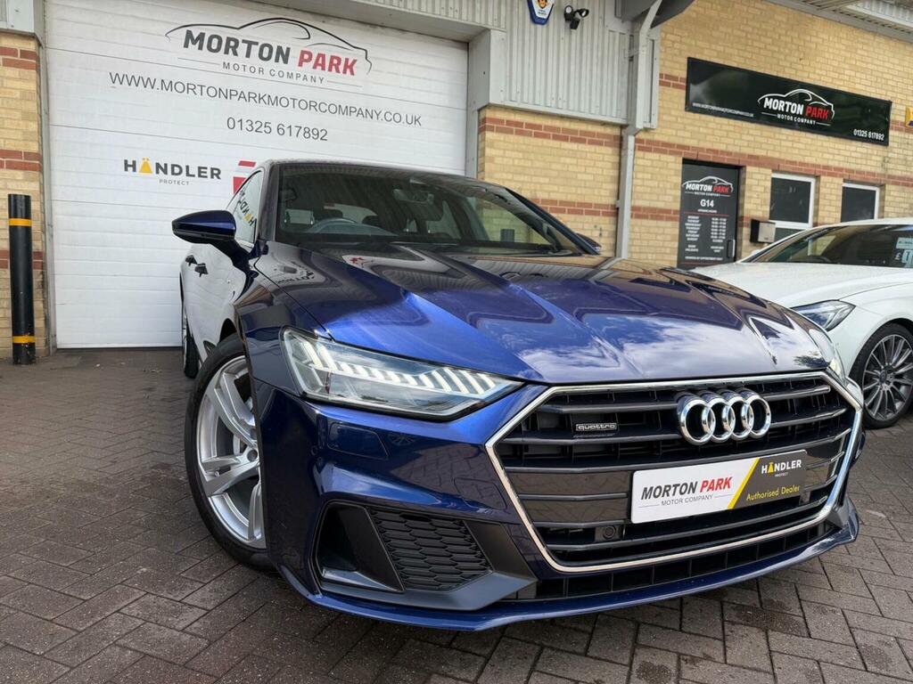 Audi A7 Hatchback 3.0 Tdi V6 50 S Line Sportback Tiptronic Blue #5