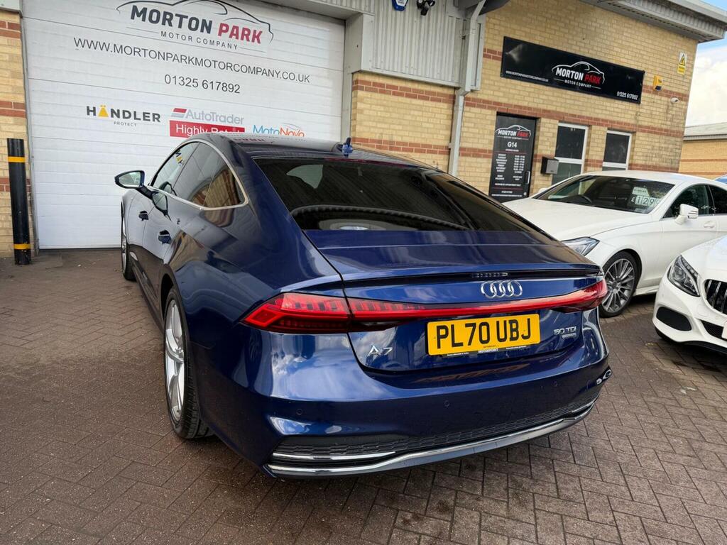 Audi A7 Hatchback 3.0 Tdi V6 50 S Line Sportback Tiptronic Blue #4