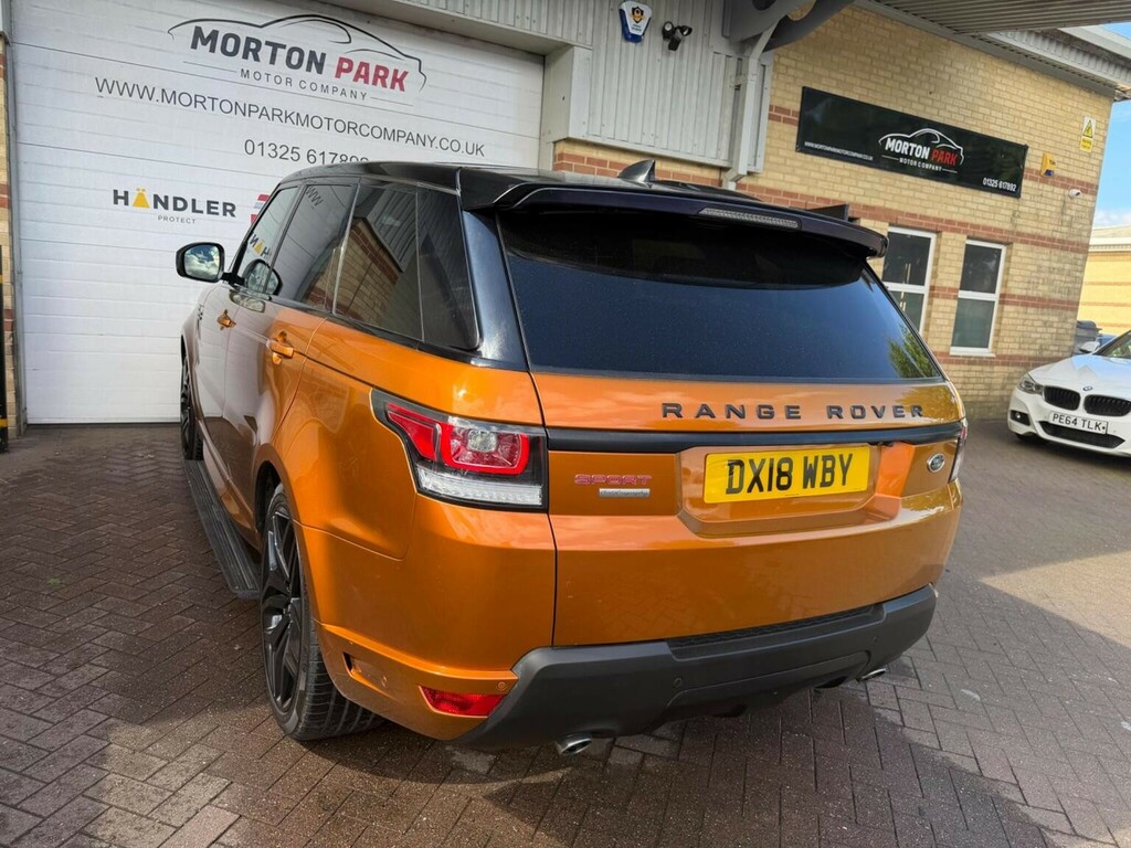 Land Rover Range Rover Sport 3.0 Sd V6 Dynamic 4Wd Euro 6 S Orange #5