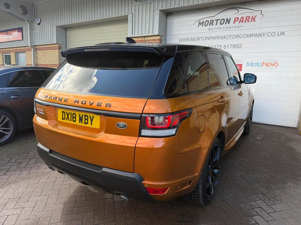 Land Rover Range Rover Sport Hse Dynamic White #9