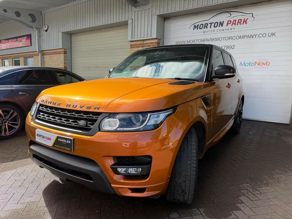 Land Rover Range Rover Sport 3.0 Sd V6 Dynamic 4Wd Euro 6 S Orange #3