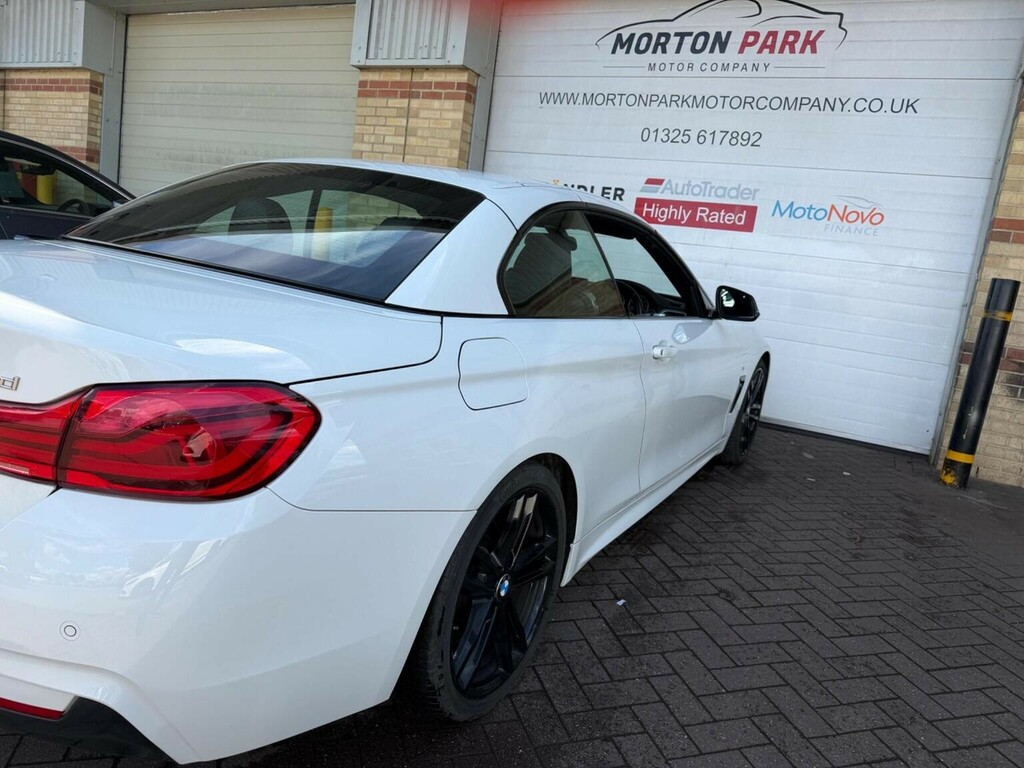 BMW 4 Series 2.0 420D M Sport Euro 6 Ss White #6