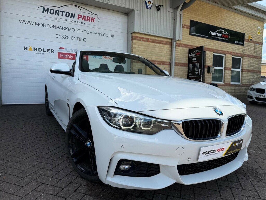 BMW 4 Series 2.0 420D M Sport Euro 6 Ss White