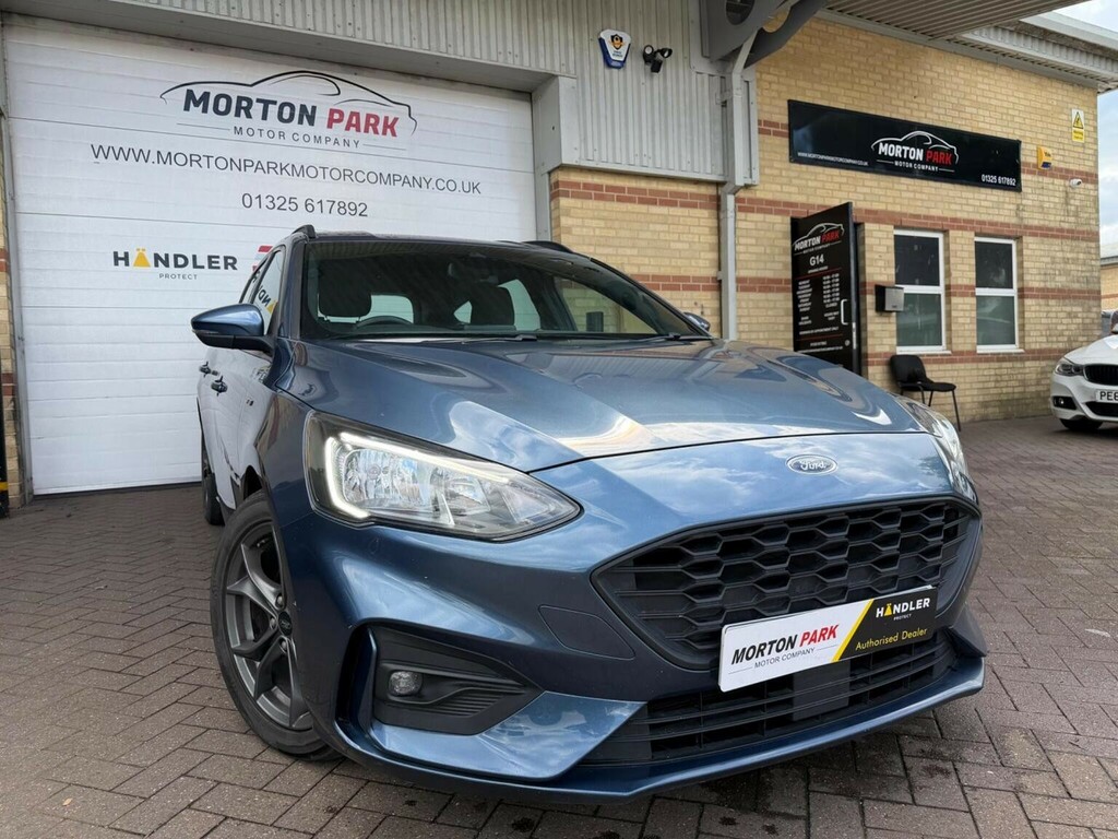 Ford Focus Estate 1.5 Ecoblue St-line Euro 6 Ss 2019 Blue