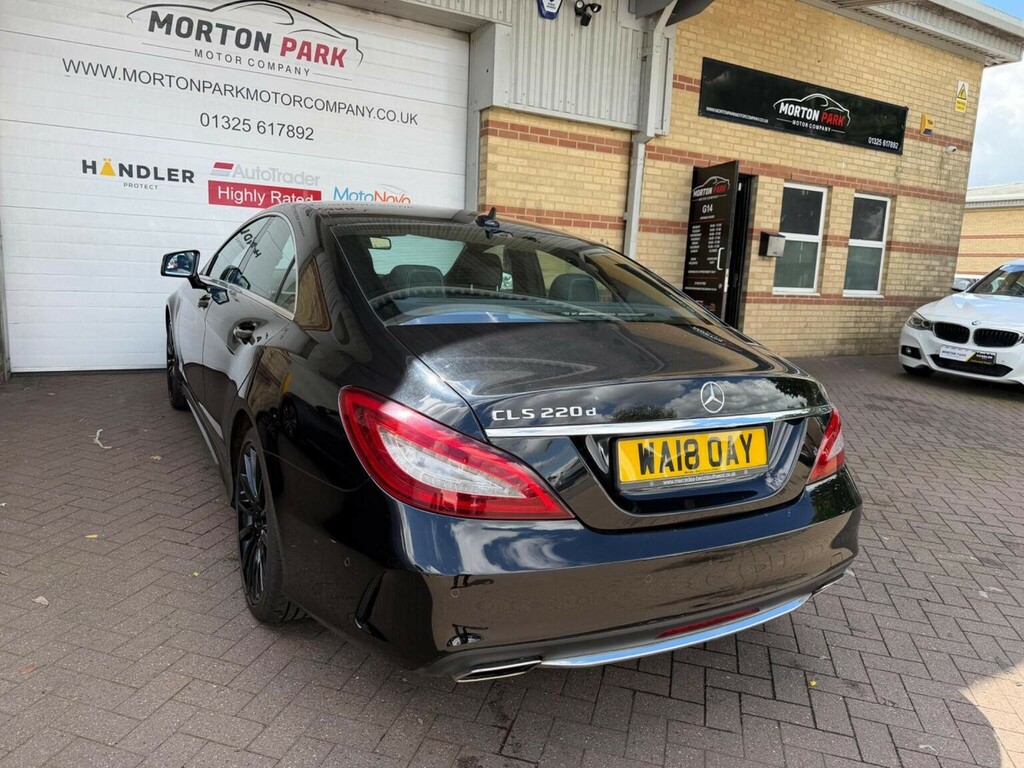 Mercedes-Benz CLS 2.1 Cls220d Amg Line Coupe G-tronic Euro 6 Ss Black #4