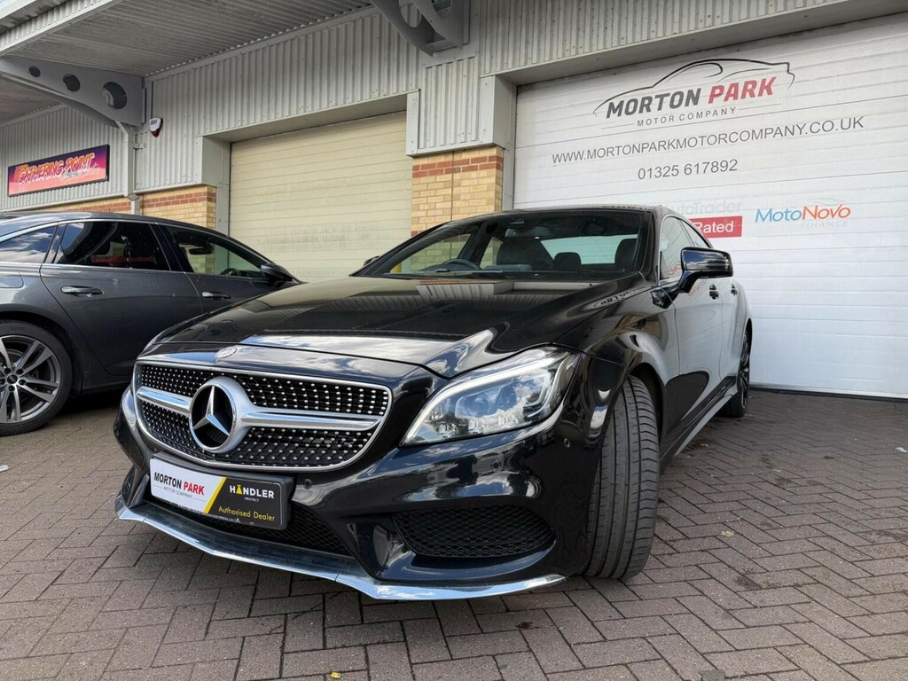 Mercedes-Benz CLS 2.1 Cls220d Amg Line Coupe G-tronic Euro 6 Ss Black #3