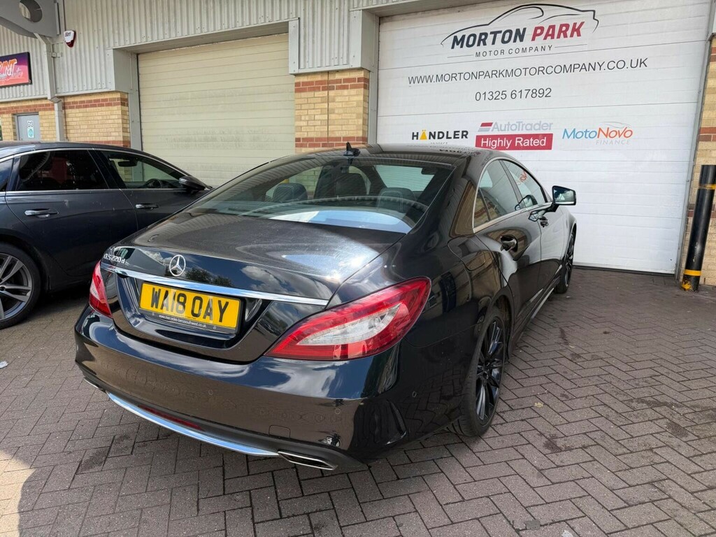Mercedes-Benz CLS 2.1 Cls220d Amg Line Coupe G-tronic Euro 6 Ss Black #6