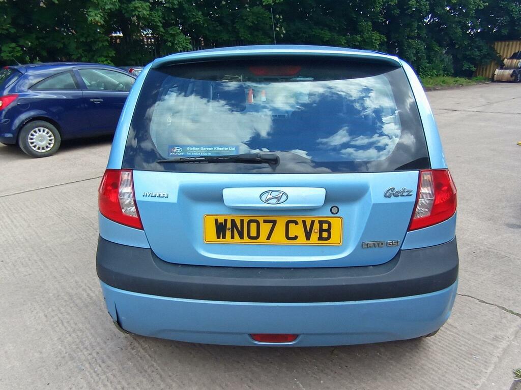 Hyundai Getz 1.1 Cdx Blue #6
