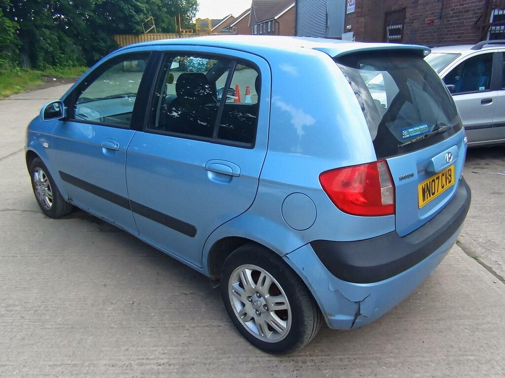 Hyundai Getz 1.1 Cdx Blue #5