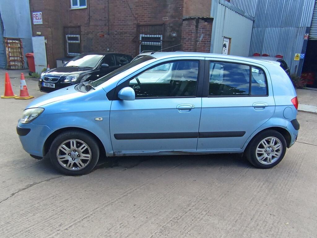 Hyundai Getz 1.1 Cdx Blue #4