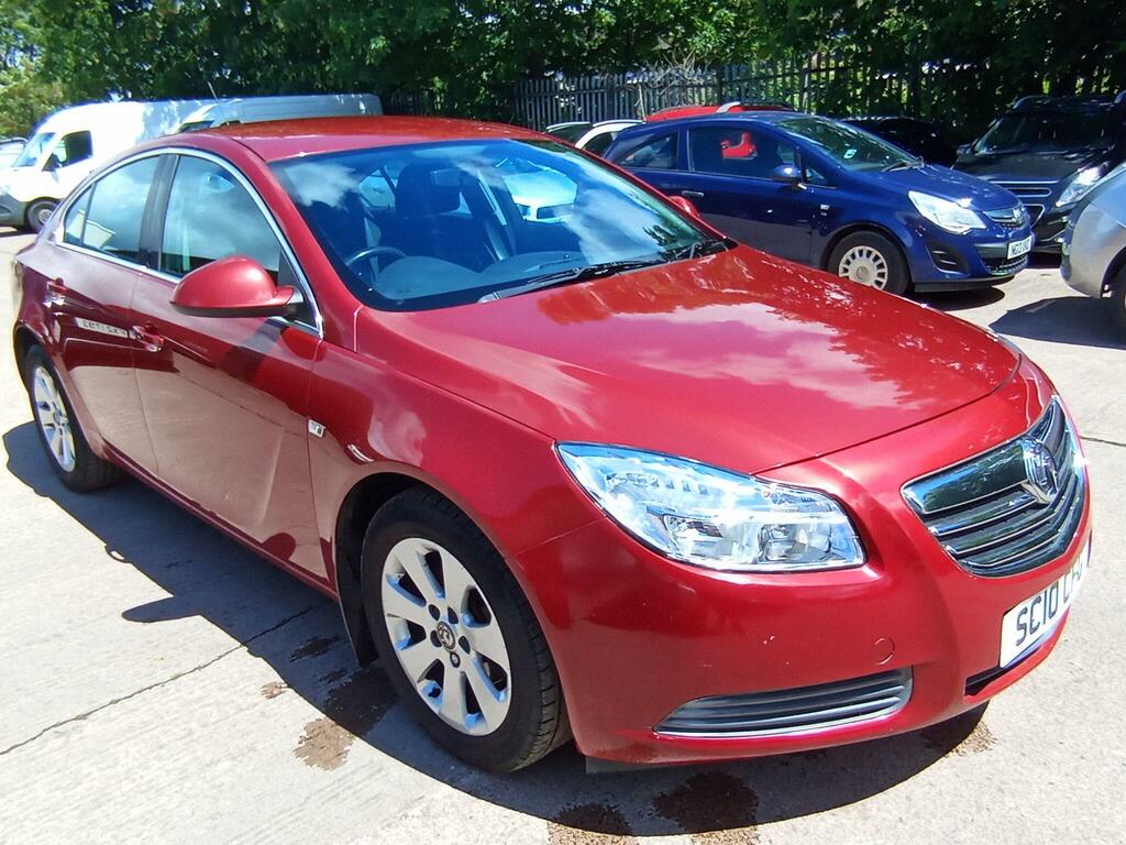 Vauxhall Insignia Exclusiv Red