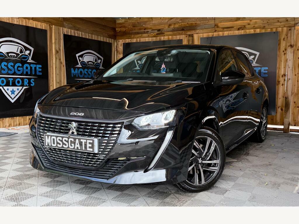 Peugeot 208 1.2 Puretech Allure Premium Eat Euro 6 Ss YC22MKM Black #5