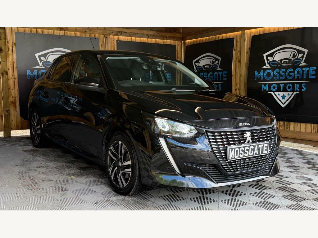 Peugeot 208 1.2 Puretech Allure Premium Eat Euro 6 Ss YC22MKM Black #3