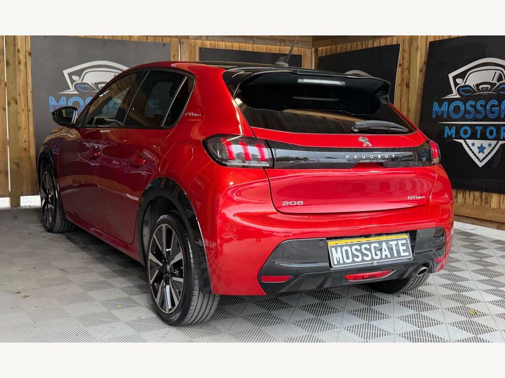 Peugeot 208 1.2 Puretech Gt Line Hatchback  Red #4