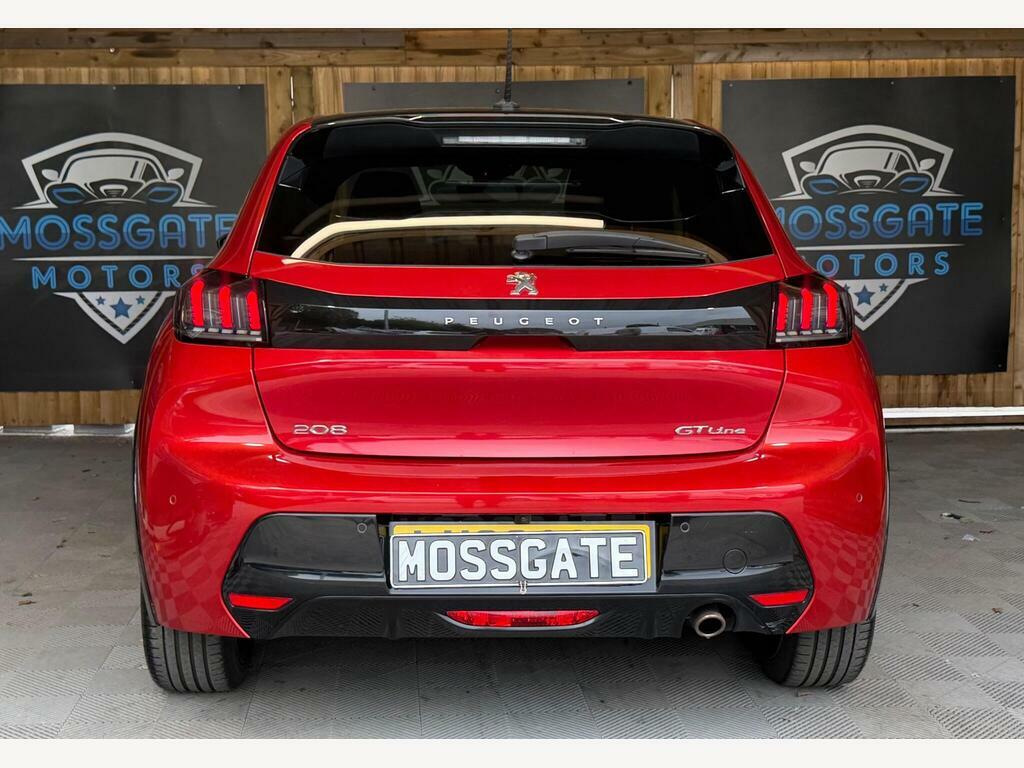 Peugeot 208 1.2 Puretech Gt Line Hatchback  Red #2