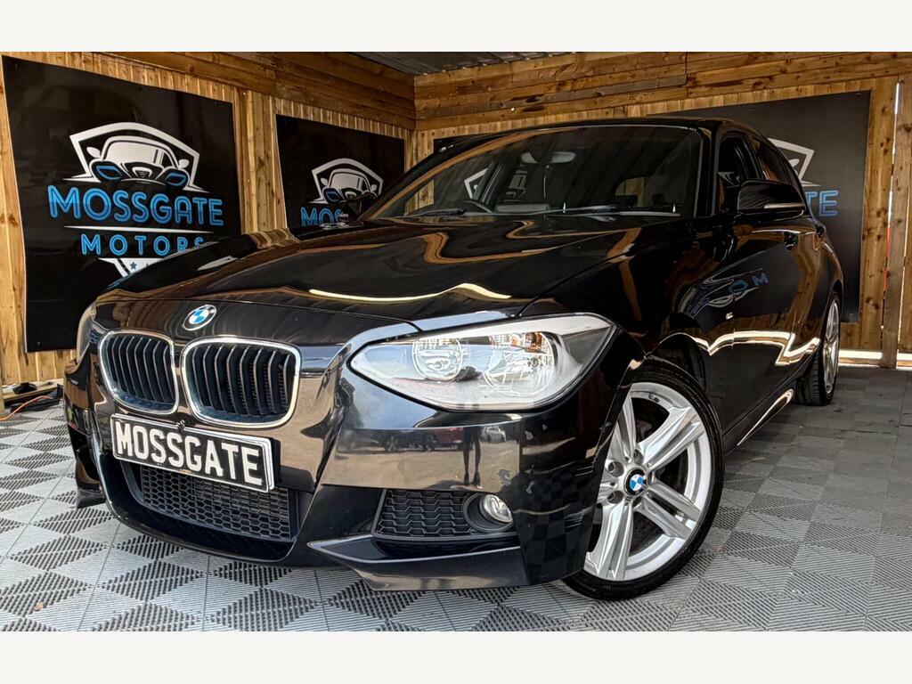 BMW 1 Series 2.0 116D M Sport Euro 5 Ss YC14DSO Black #5