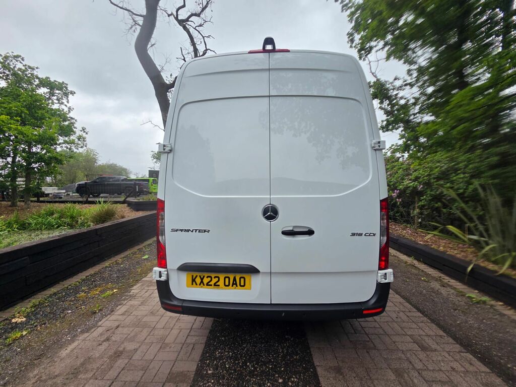 Mercedes-Benz Sprinter 2.0 315 Cdi Progressive Panel Van Manua White #5