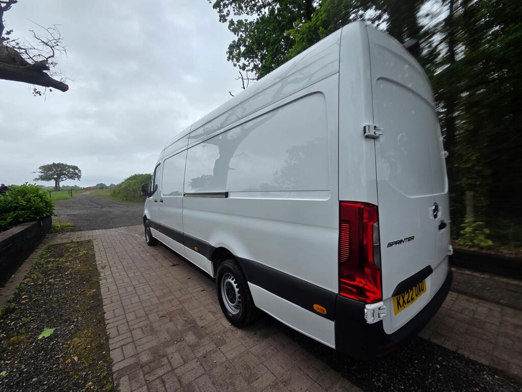 Mercedes-Benz Sprinter 2.0 315 Cdi Progressive Panel Van Manua White #6