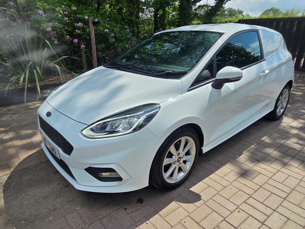 Ford Fiesta 1.5 Tdci Sport Car Derived Van E White