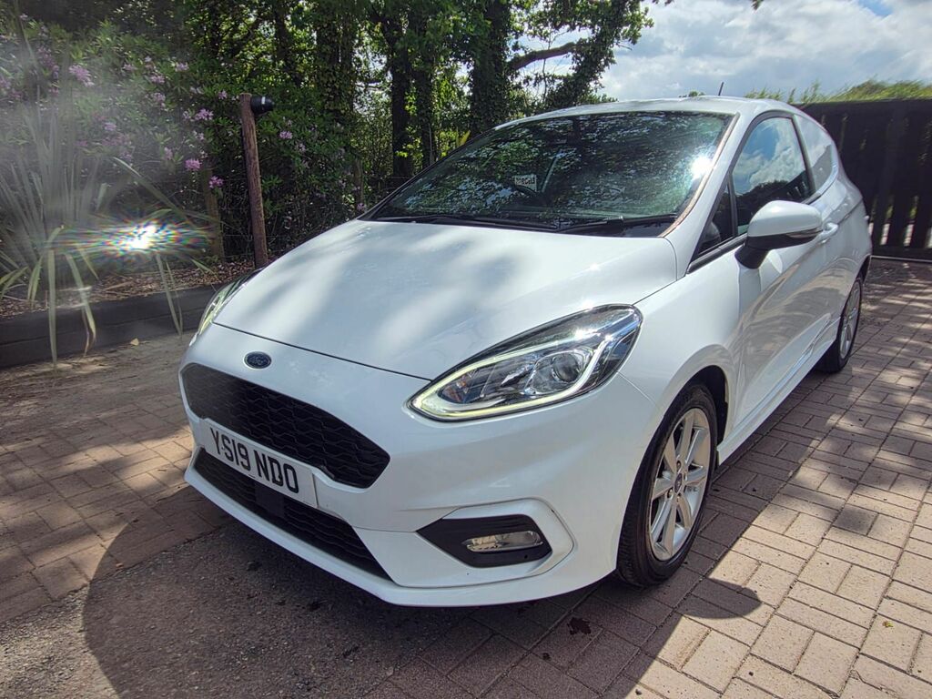Ford Fiesta 1.5 Tdci Sport Car Derived Van E YS19NDO White #3