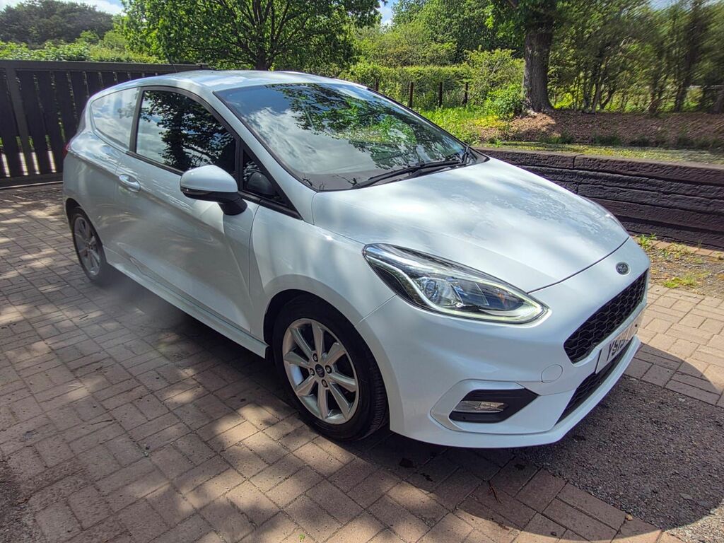 Ford Fiesta 1.5 Tdci Sport Car Derived Van E YS19NDO White #2