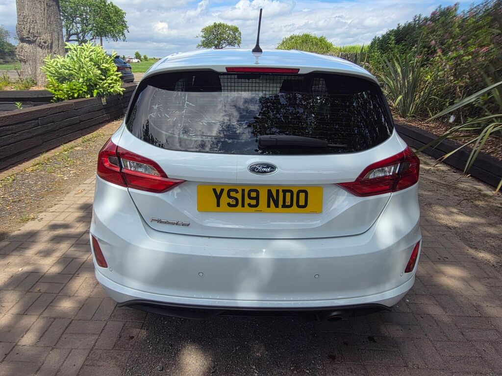 Ford Fiesta 1.5 Tdci Sport Car Derived Van E YS19NDO White #5